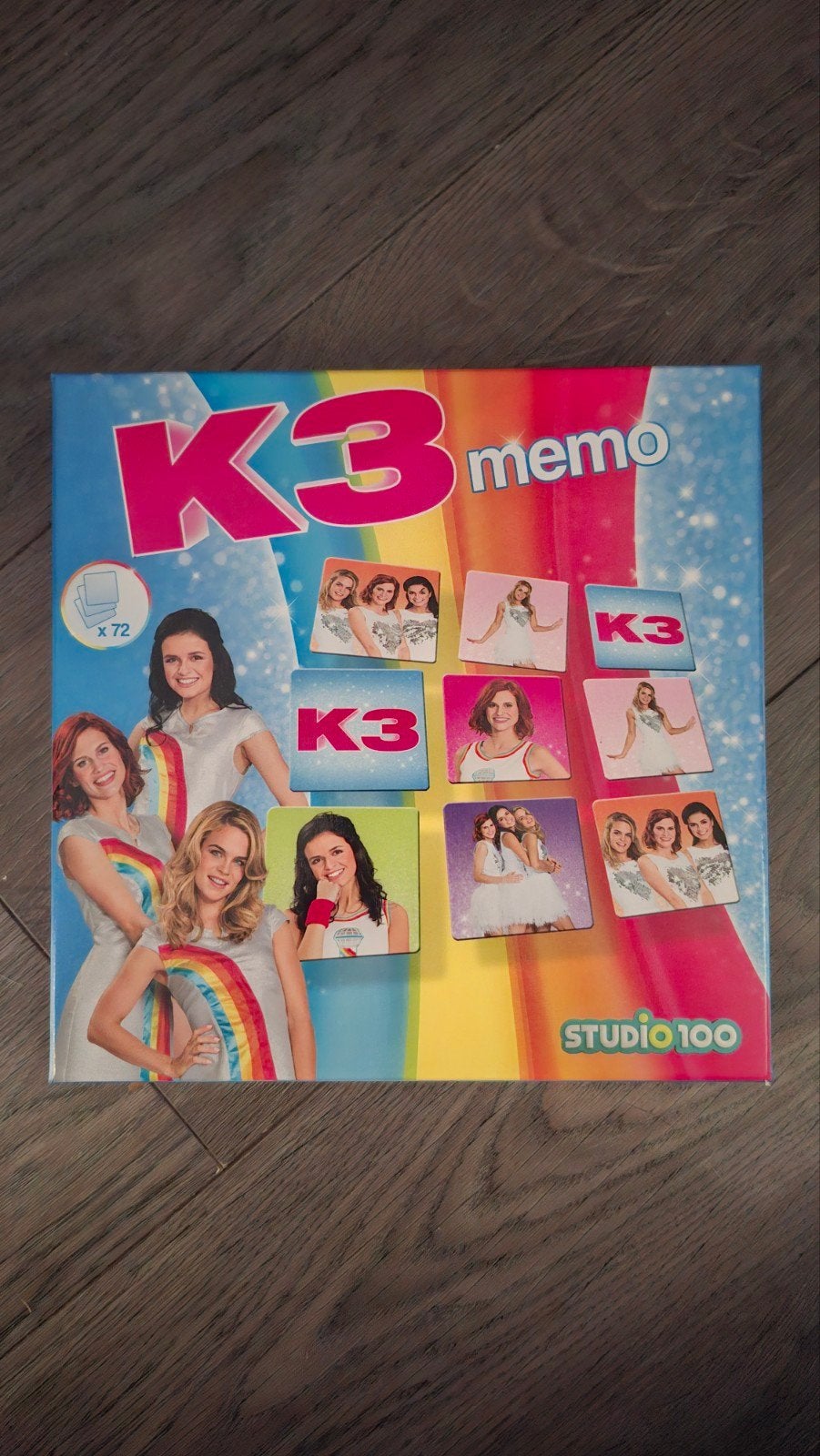 te koop z.g.a.n K3 Memorie, Drie of vier spelers, Ophalen of Verzenden, Zo goed als nieuw, Studio 10p