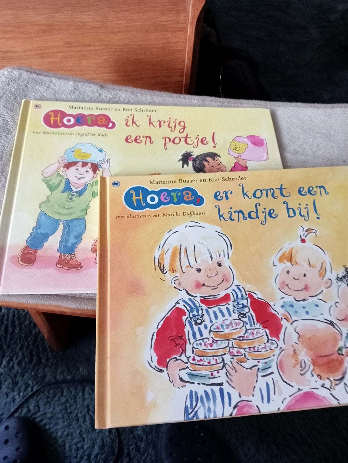 2 Marianne Busser peuter/kleuter voorleesboeken, Marianne Busser en Ron Schröder, Fictie algemeen, Jongen of Meisje, Ophalen of Verzenden