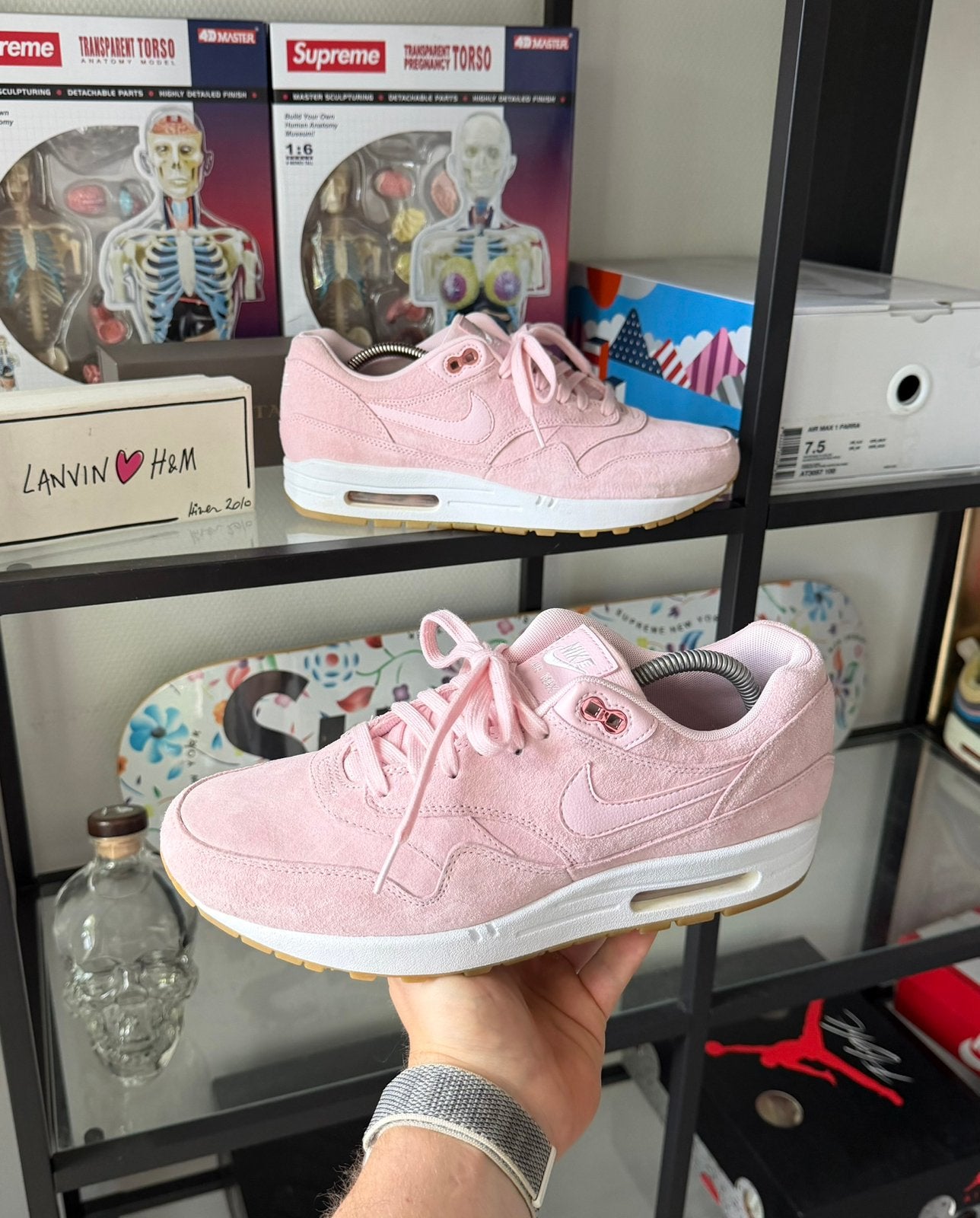 Nike Air Max 1 Premium SD Prism Pink, Overige kleuren, Ophalen of Verzenden, Sneakers of Gympen, Zo goed als nieuw