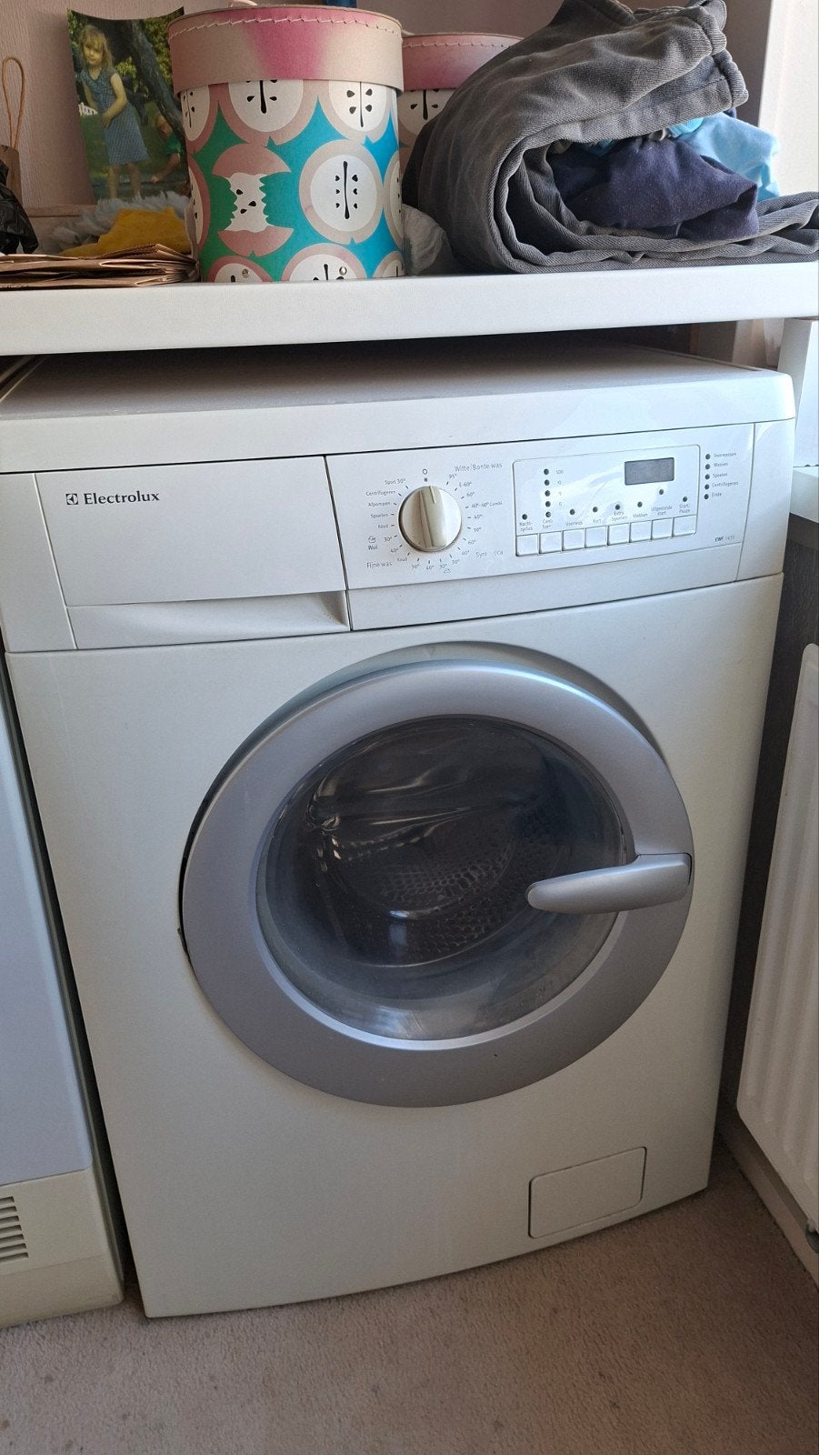 Wasmachine Electrolux, Witgoed en Apparatuur, Ophalen of Verzenden, Gebruikt, 1200 tot 1600 toeren, 85 tot 90 cm