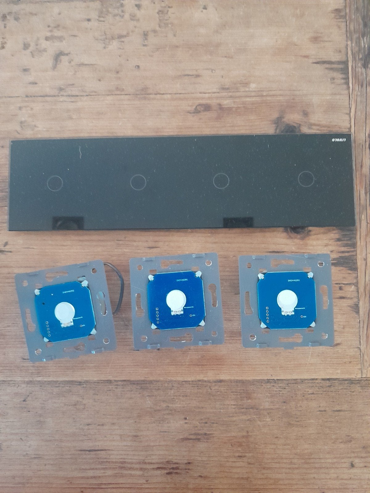 Livolo design Touch Schakelaar met 3 Modules, Ophalen of Verzenden, Zo goed als nieuw, Overige merken, Schakelaar