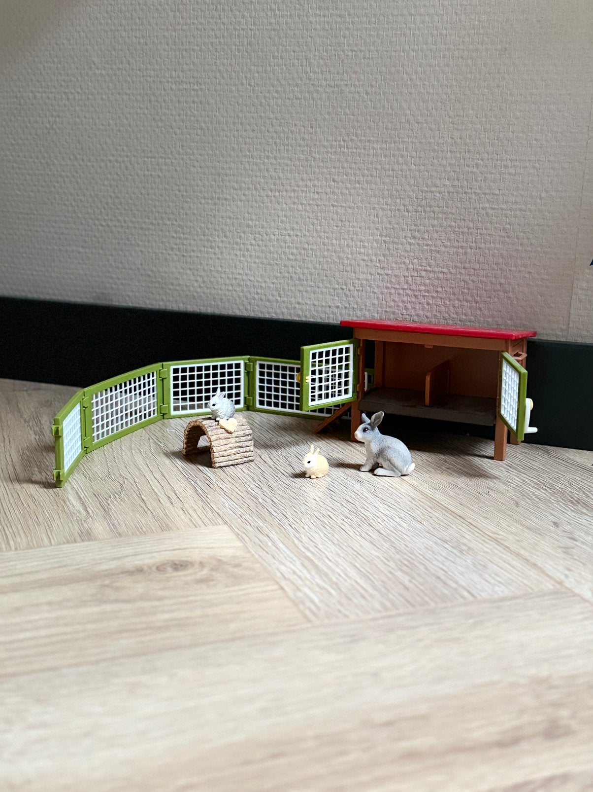 Schleich konijnenhok, 1 speler, Ophalen of Verzenden, Nieuw, Vanaf 3 jaar
