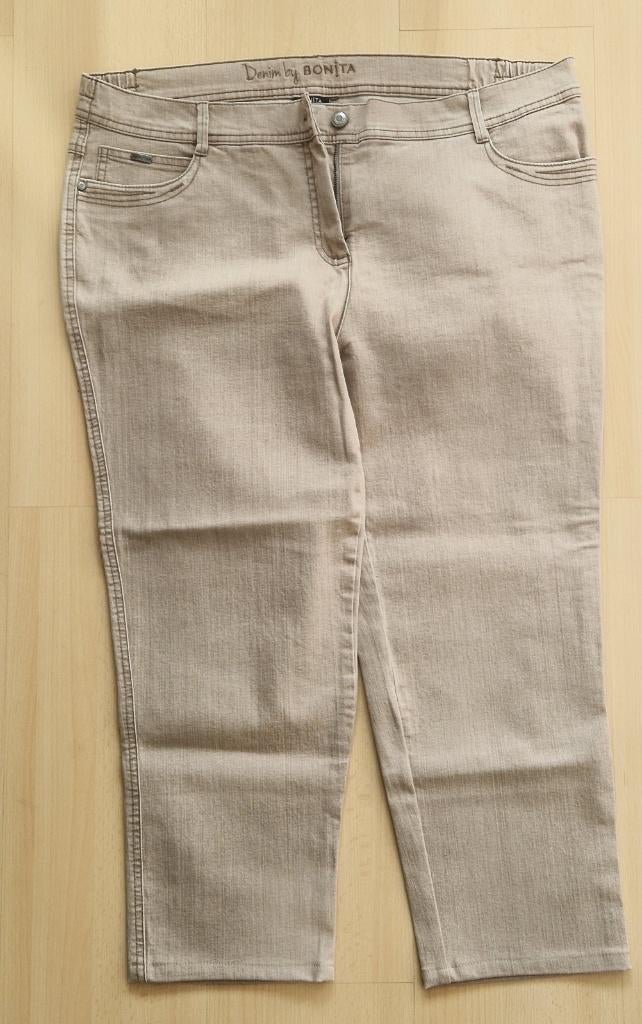 Bonita denim pantalon, maat 48, Beige, Bonita, Ophalen of Verzenden, Zo goed als nieuw