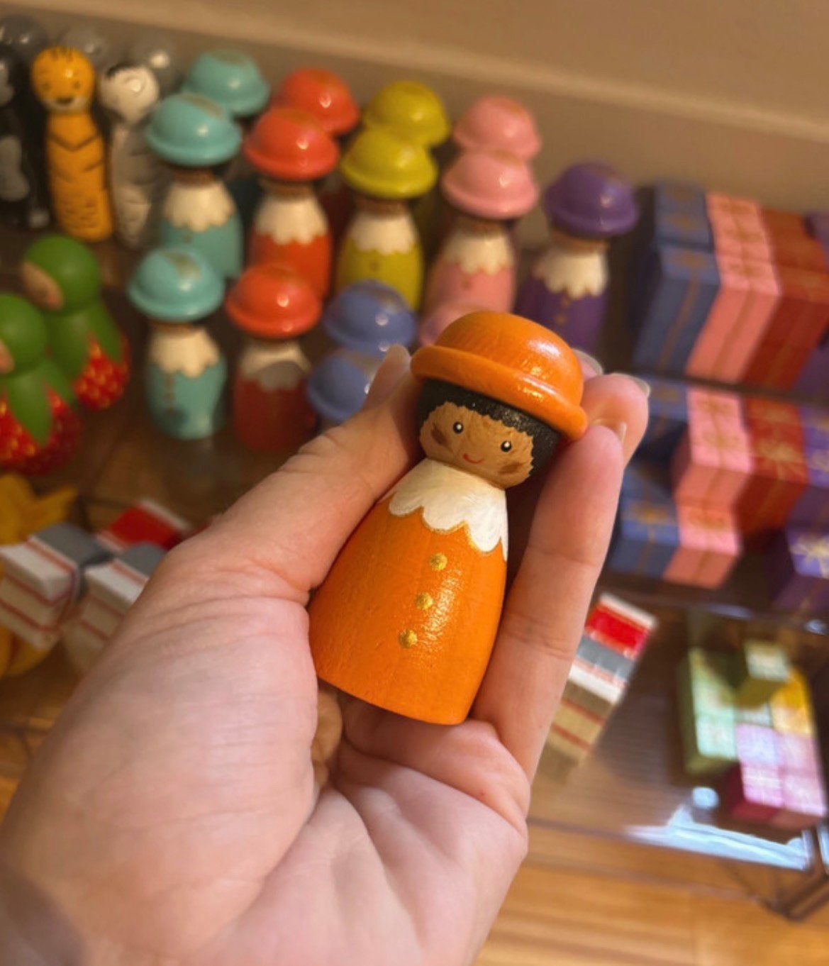 *Handgemaakte pegdolls – Sint, Pietjes, Ozosnel & cadeautjes, Ophalen of Verzenden, Nieuw