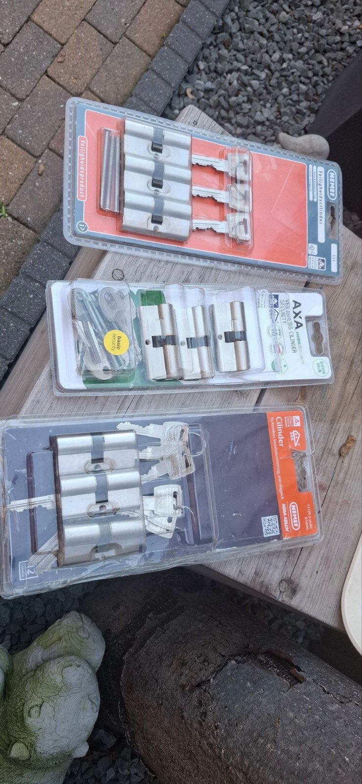 Nieuwe Veiligheidscilinders - Diverse Merken, Ophalen, Nieuw, Slot