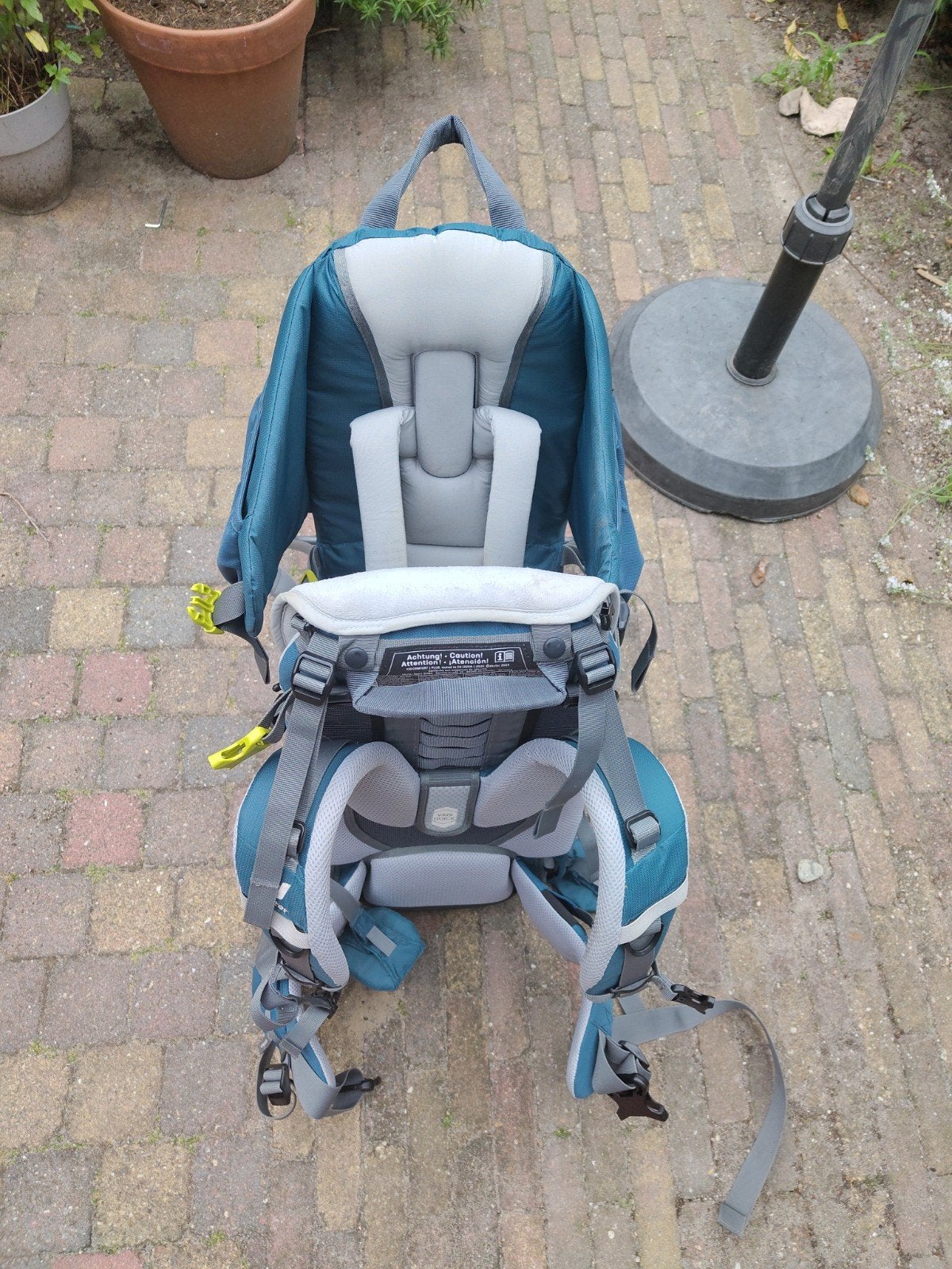 Deuter draagzak met opbergruimte en zonneklep, Kinderen en Baby's, Babydragers en Draagdoeken, Ophalen