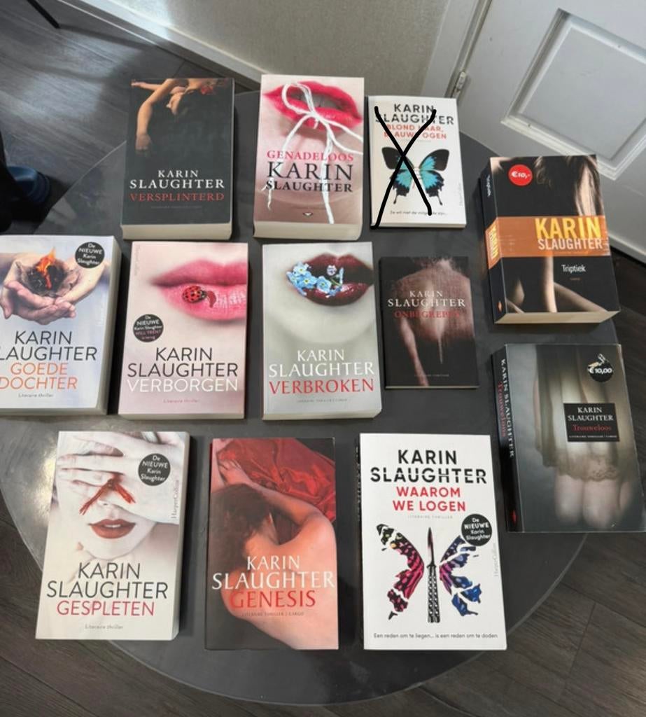 Karin Slaughter boeken set, Ophalen of Verzenden, Gelezen, Amerika
