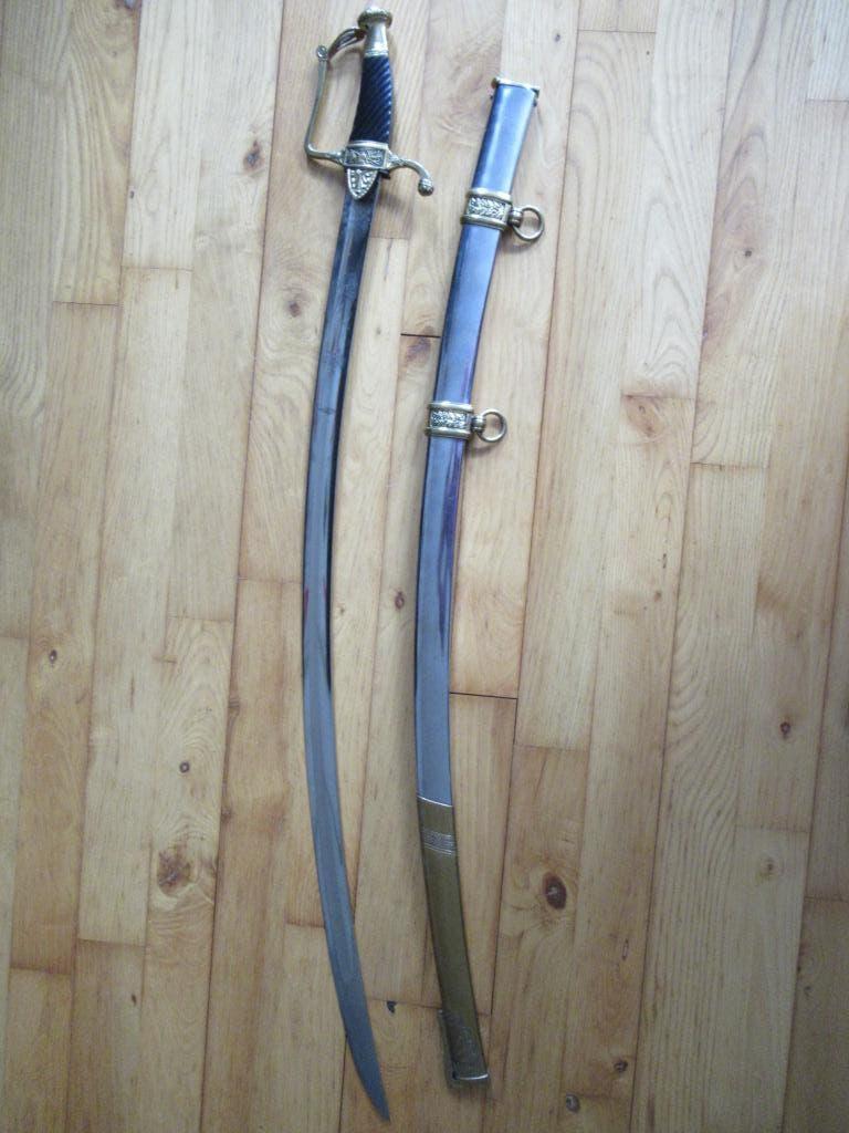 Napoleon sabel lengte 103 cm., Verzamelen, Militaria | Algemeen, Landmacht, Zwaard of Sabel, Nederland, Ophalen