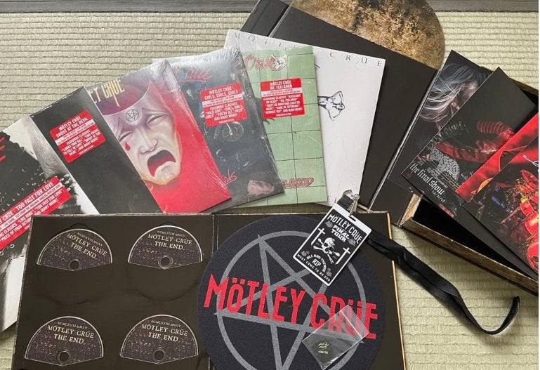 Motley Crue The End Boxset - Limited Edition Nieuw, Cd's en Dvd's, Vinyl | Hardrock en Metal, Ophalen, Boxset, Boxset, Rock