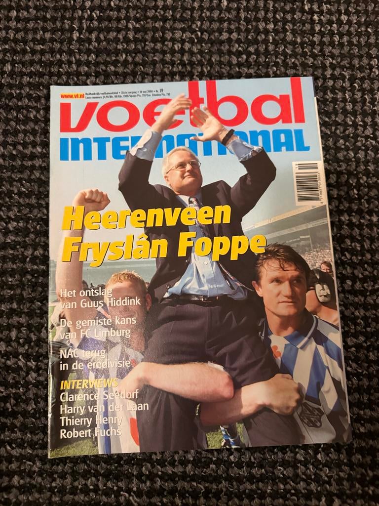 Voetbal International nr.19 - Heerenveen Fryslân Foppe, Ophalen of Verzenden, Gelezen, Sport en Vrije tijd