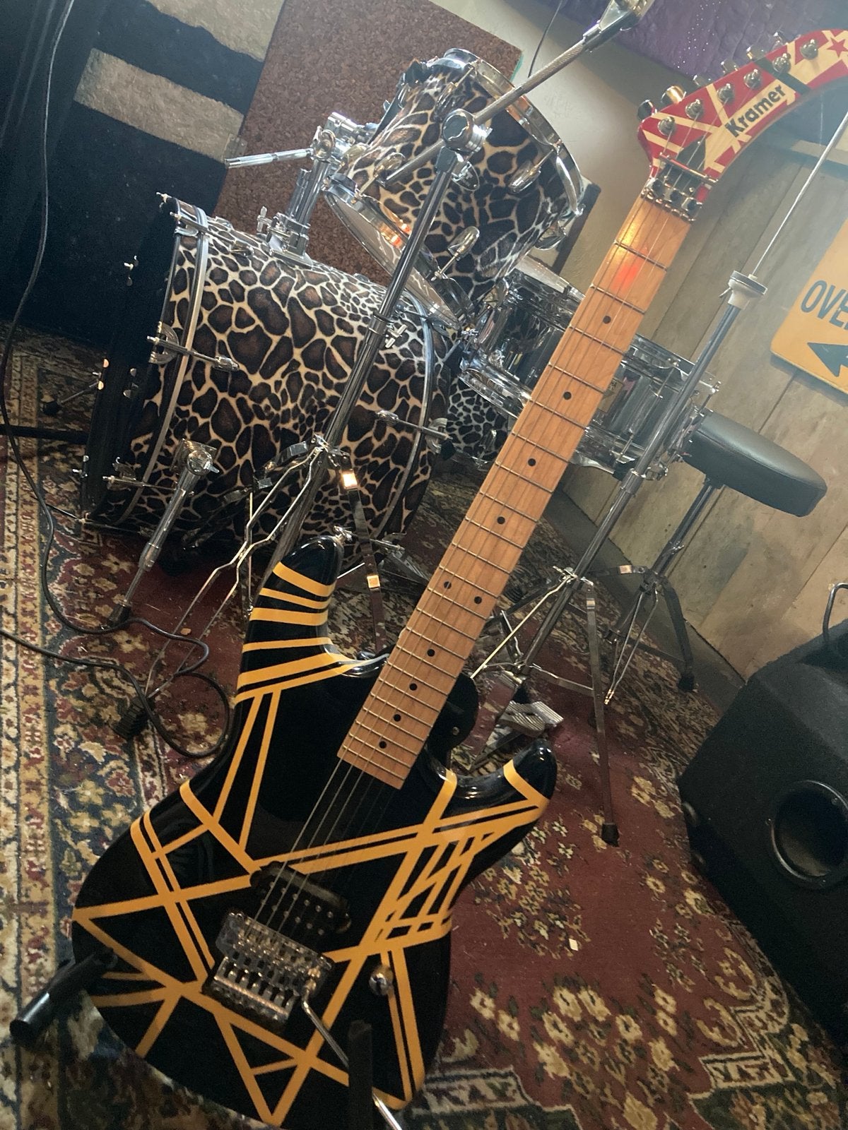 EVH look - Nauwelijks gebruikt, Ophalen, Zo goed als nieuw, Solid body, Overige merken