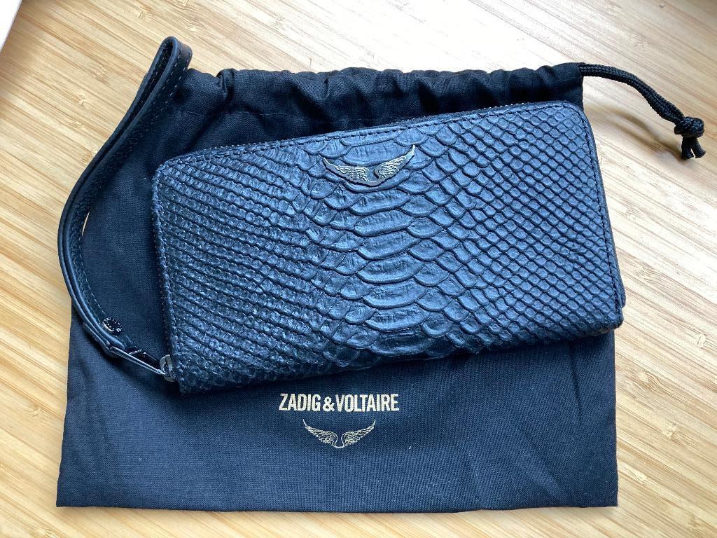Zadig & Voltaire portefeuille, leer, zwart, Ophalen of Verzenden, Nieuw, Zwart, Overige typen