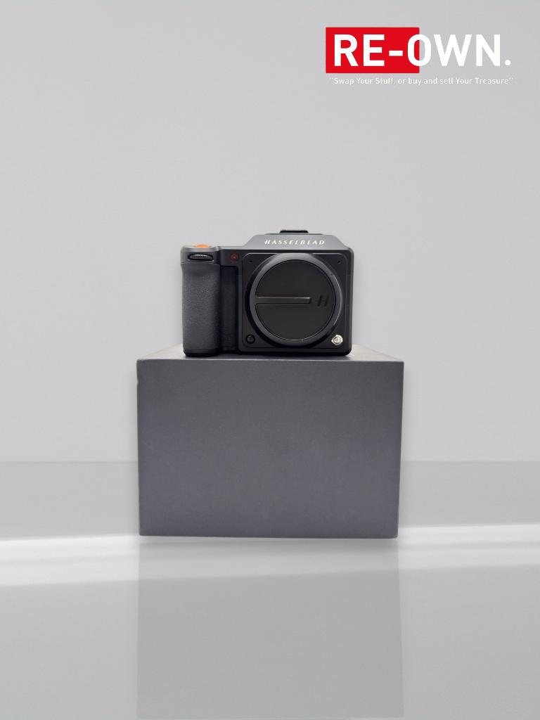 Hasselblad X2D 100C (1e eigenaar,weinig clicks+garantie), Audio, Tv en Foto, Fotocamera's Digitaal, Zo goed als nieuw, Compact