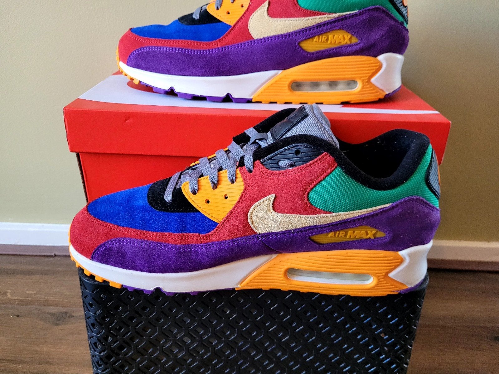 Nike Air Max 90 QS "Viotech OG" maat 47,5 zgan, Kleding | Heren, ManolaSneakers@gmail.com, 5151AS, Overige kleuren, Nike