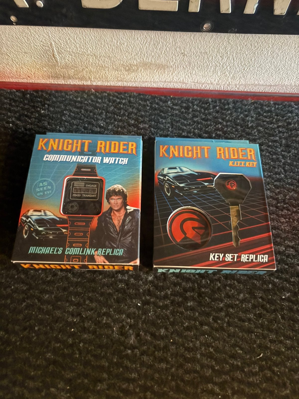 Knight Rider Communicator Watch & K.I.T.T. Key Replica Set, Verzenden, Nieuw, Gebruiksvoorwerp