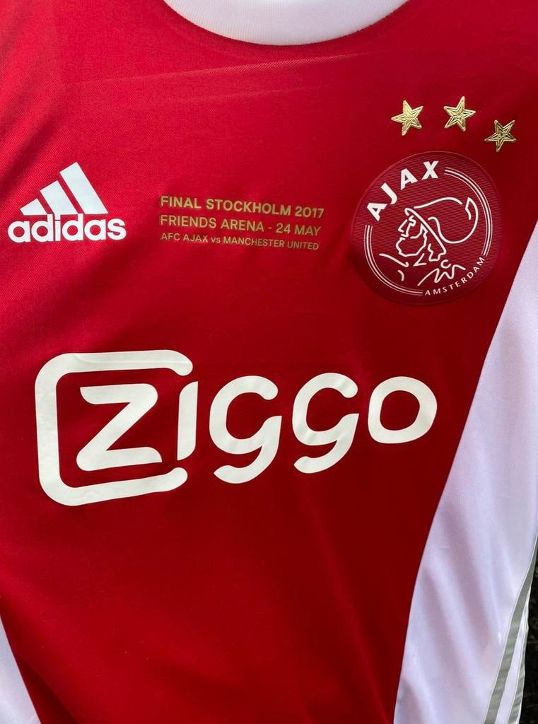 Ajax matchworn issued shirt Klaassen, Ophalen of Verzenden, Zo goed als nieuw, Ajax, Shirt