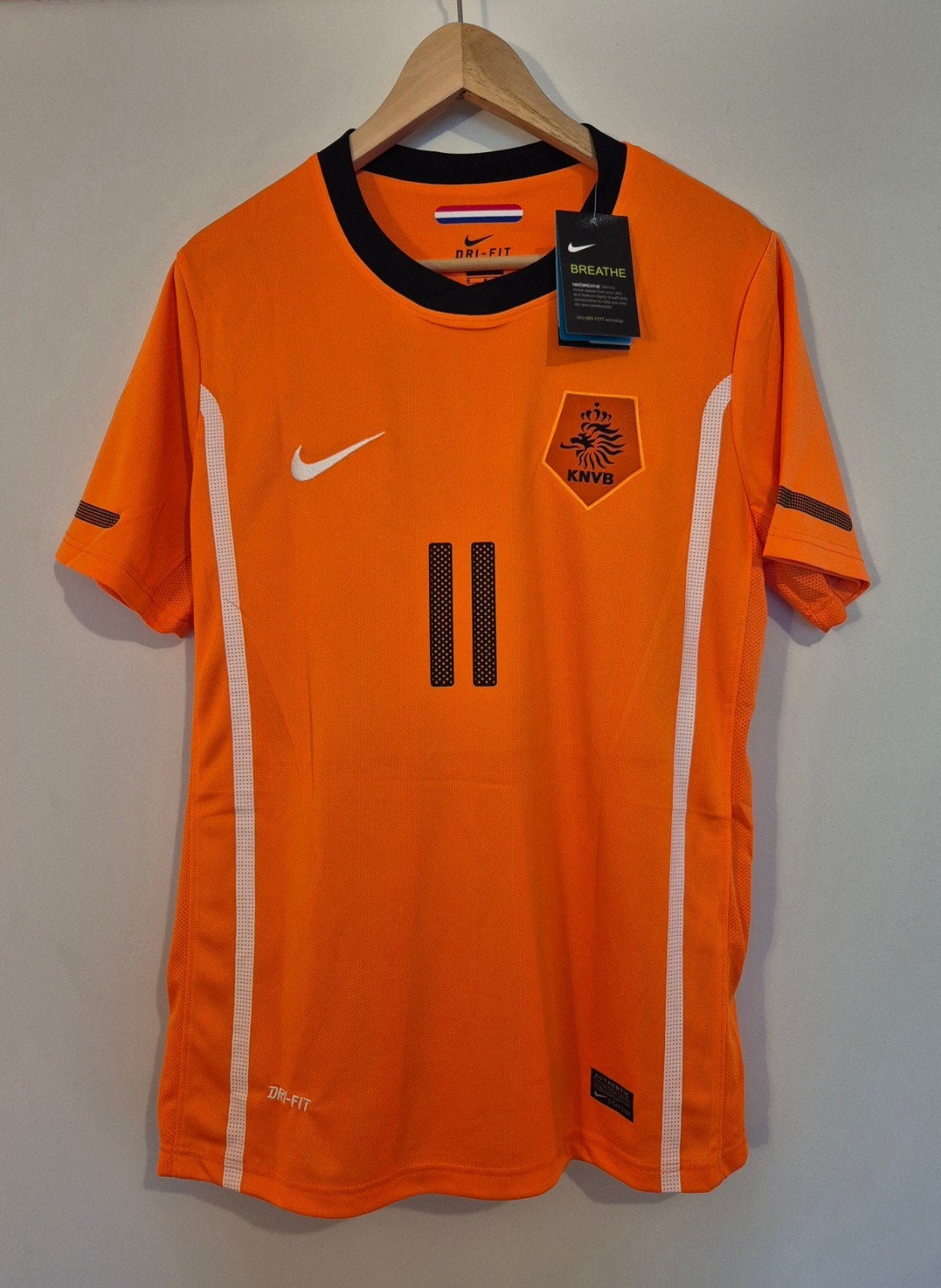 Nieuw Nike Nederland shirt WK 2010 Robben maat L WK 2026, Sport en Fitness, Voetbal, Maat L, Ophalen of Verzenden, Nieuw, Shirt