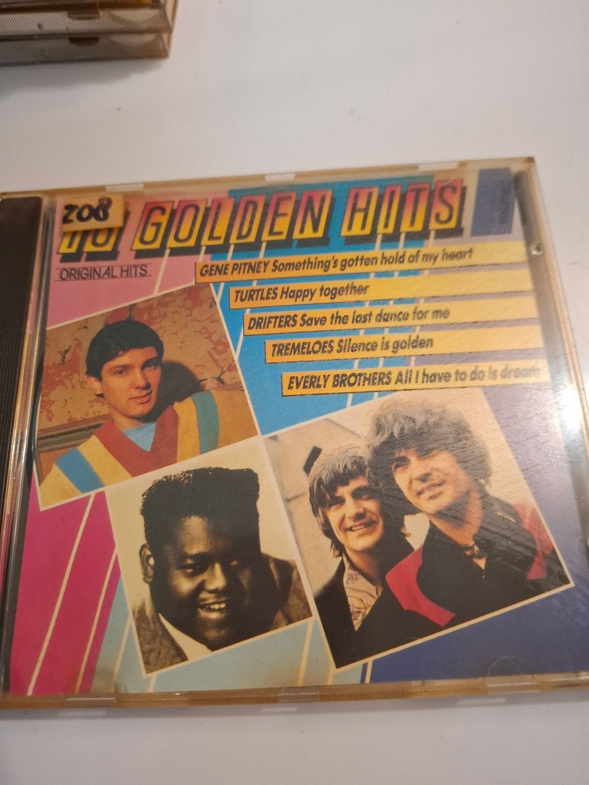 208 Golden Hits - Original Hits CD, Cd's en Dvd's, Gebruikt, Ophalen of Verzenden, Verzamelalbum, Pop
