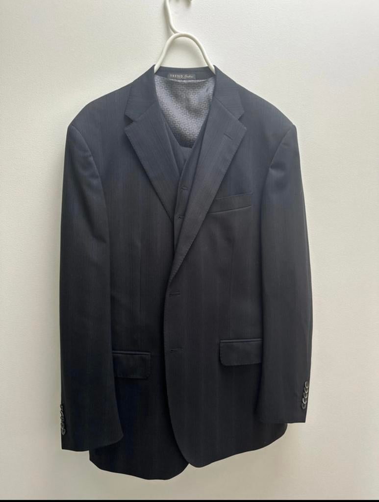 Corneliani trend 3-delig pak maat 54 wol italiaans+ pakhoes, Kleding | Heren, Kostuums en Colberts, Ophalen of Verzenden, Zo goed als nieuw