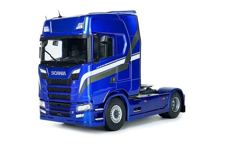 Scania 580S Highline '23, blauw metallic / Solido / 1:24, Sales@solido.com, Rue de L' Ecusson 2, 56120 Josselin France, Nieuw