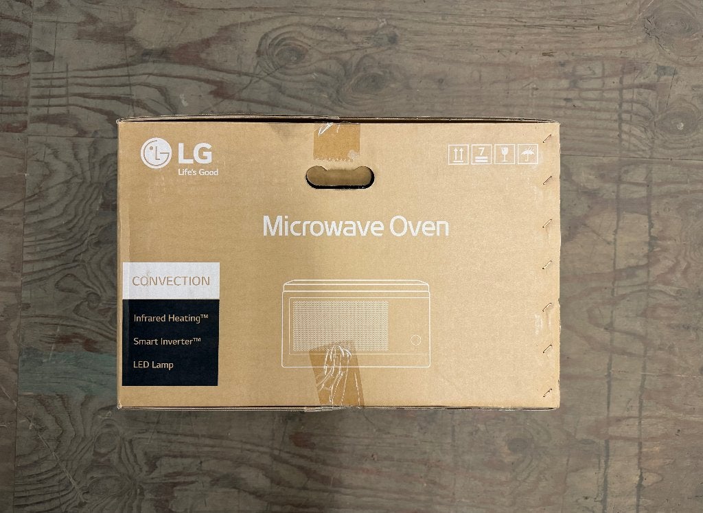 Nieuwe LG Smart Inverter Magnetron 39L Zwart, Ophalen, Combimagnetron, Hete lucht, Nieuw