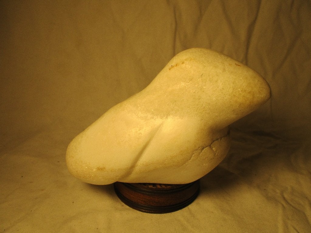 beeldje steen vogel, Antiek en Kunst, Kunst | Beelden en Houtsnijwerken, Ophalen of Verzenden