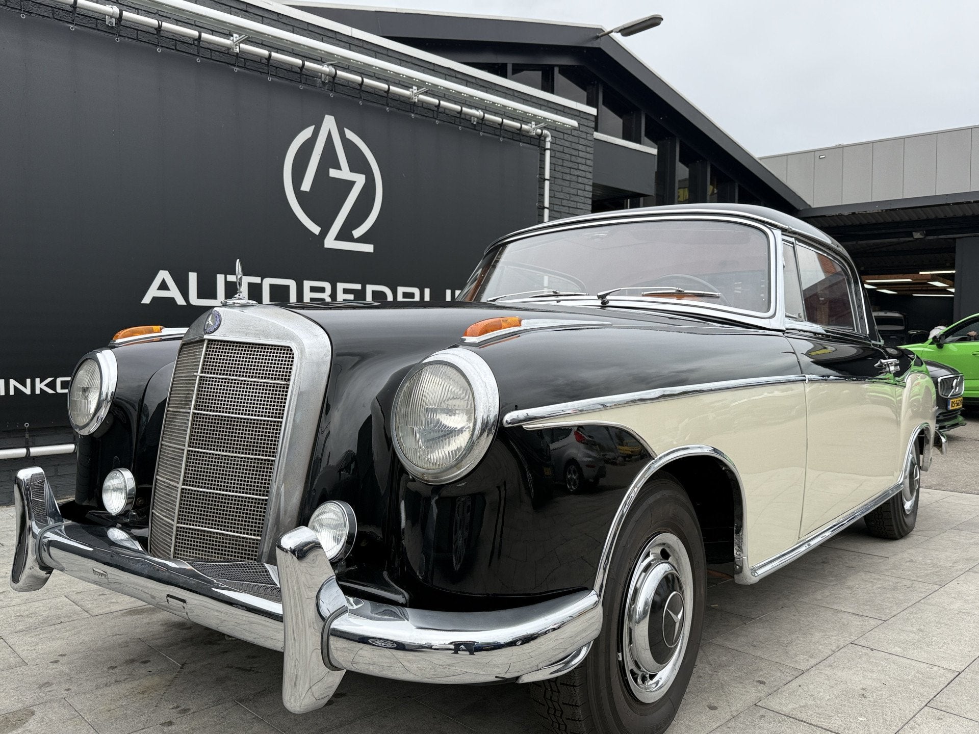Mercedes-Benz Ponton 220 S Coupe W128 UNIEK ! (bj 1958), Auto's, Gebruikt, Overige modellen, Zwart, Bedrijf