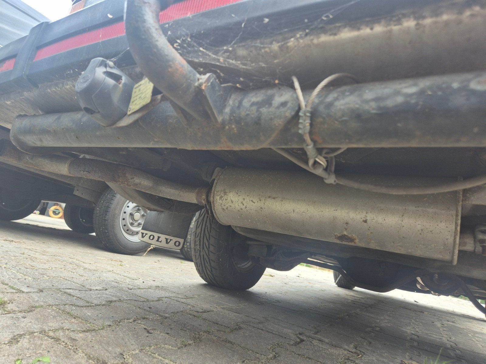 Trekhaak volvo 240/260 oud type dikke bumpers 1974 tm 1980, Auto-onderdelen, Ophalen