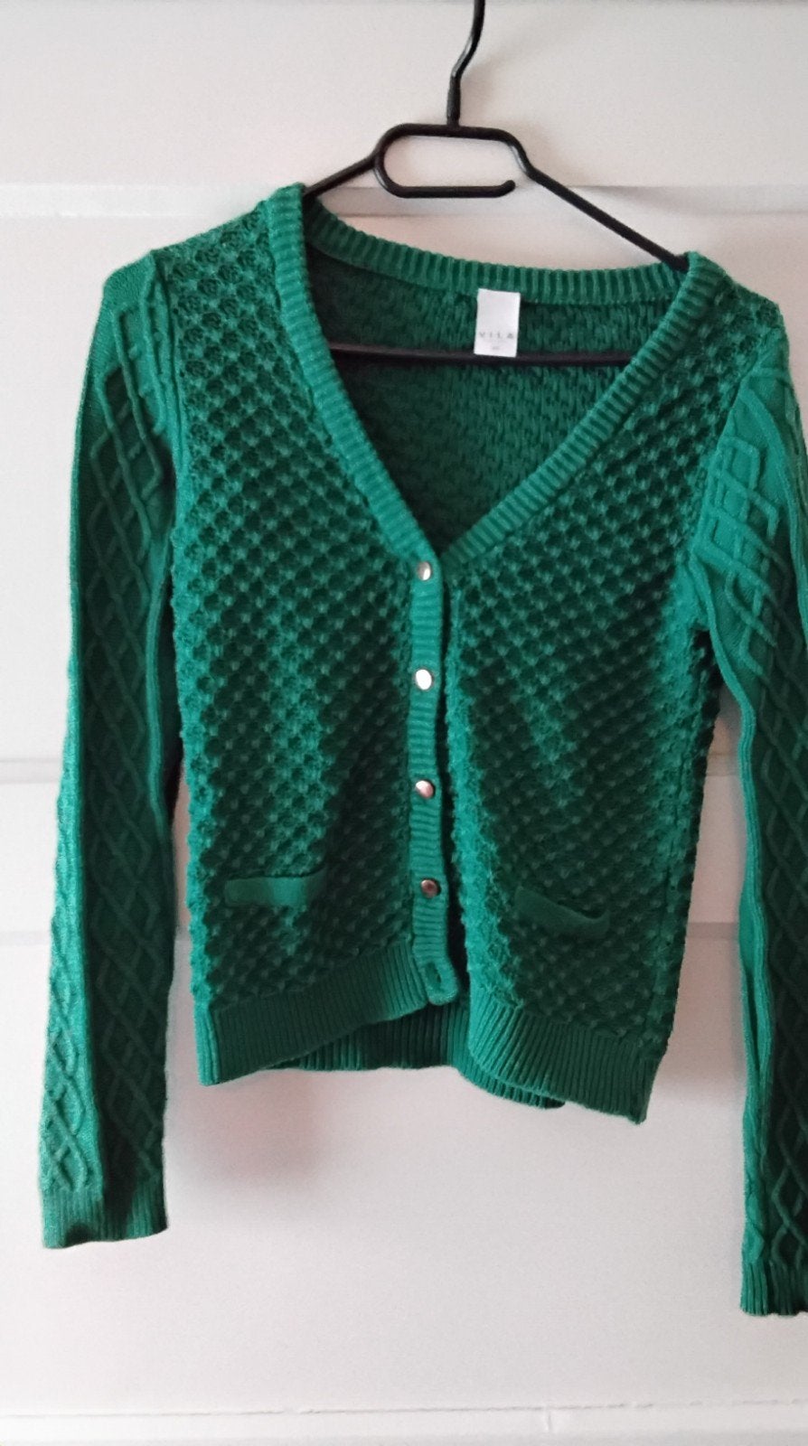 Groen gebreid vestje van Vila, maat XS, Kleding | Dames, Ophalen of Verzenden