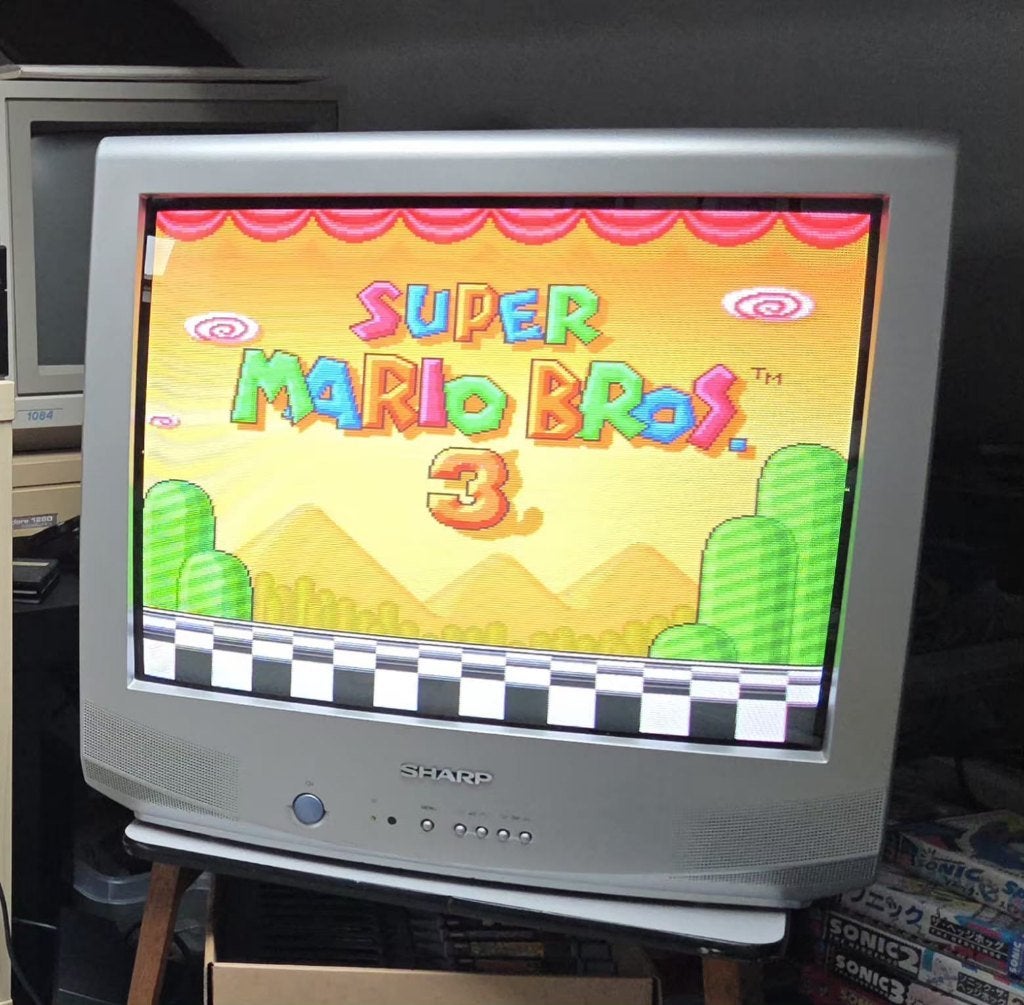 Sharp 21LT-45S CRT, Audio, Tv en Foto, Vintage Televisies, Gebruikt, 40 tot 60 cm, Sharp, Ophalen