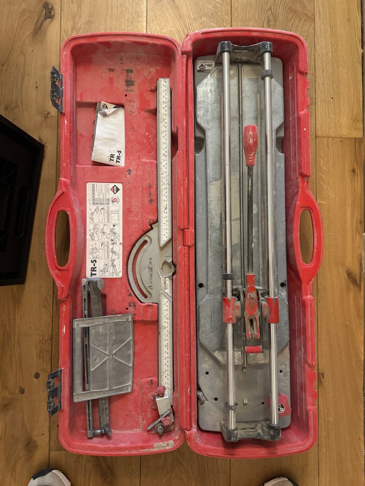 Rubi TR600 tegelsnijder - Gebruikt, in goede staat, Doe-het-zelf en Verbouw, Gereedschap | Handgereedschap, Gebruikt, Ophalen