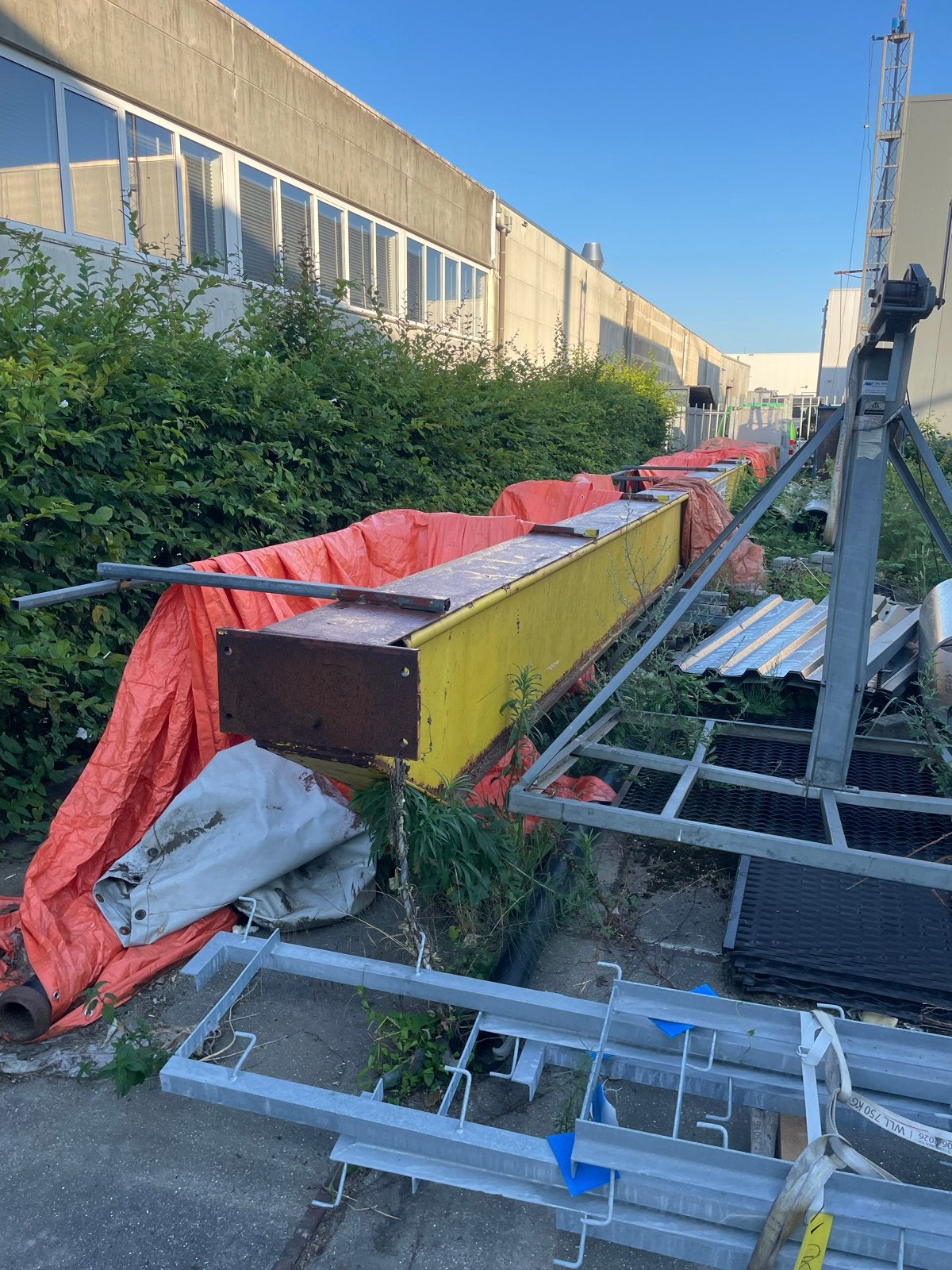 Bovenloop kraan, Ophalen, Gebruikt, Elektrisch