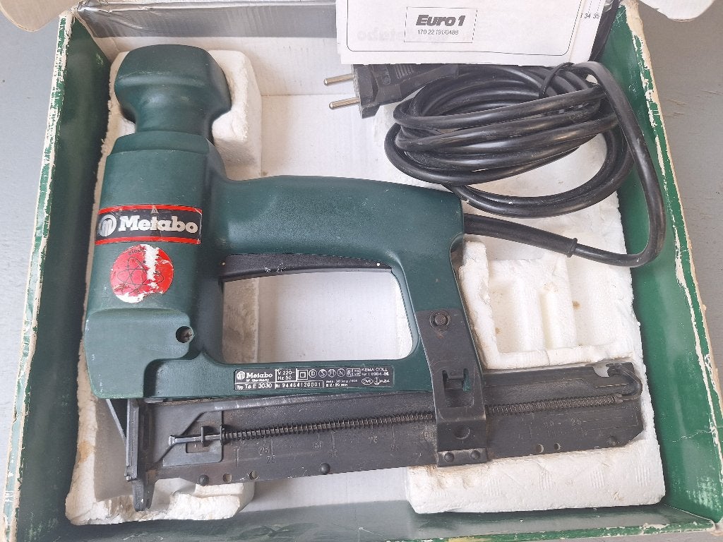 Metabo TaE3030 combi tacker (1), Ophalen of Verzenden, Gebruikt