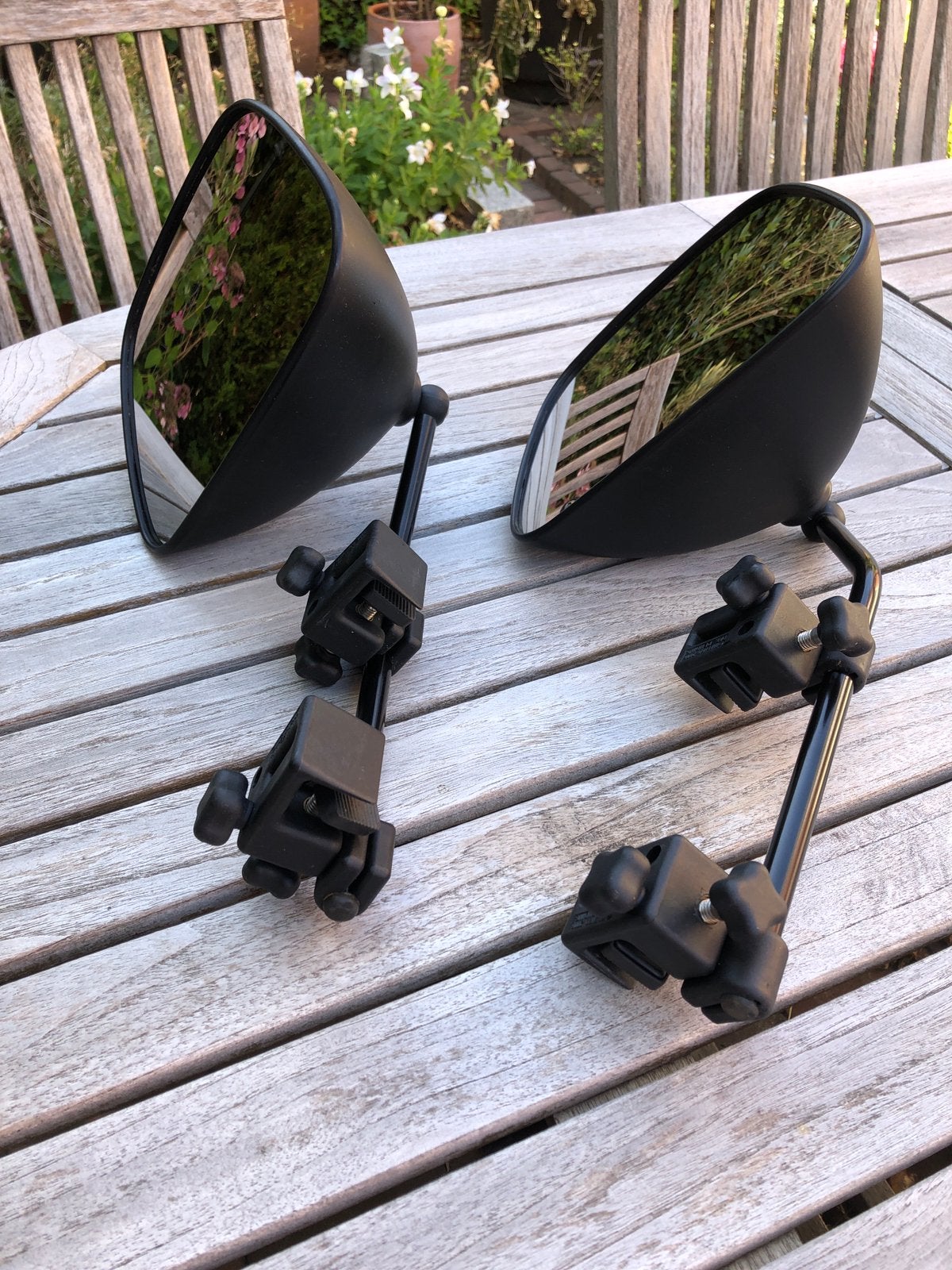 Milenco caravan spiegels - Groot model, Caravans en Kamperen, Caravan accessoires, Ophalen, Gebruikt