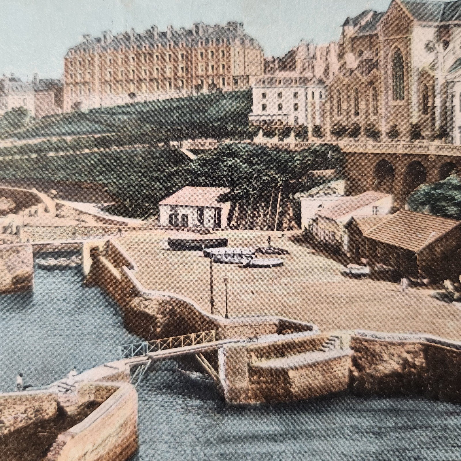 1910 Ansichtkaart Biarritz, Frankrijk, Verzenden, Voor 1920, Gelopen, Stad of Dorp