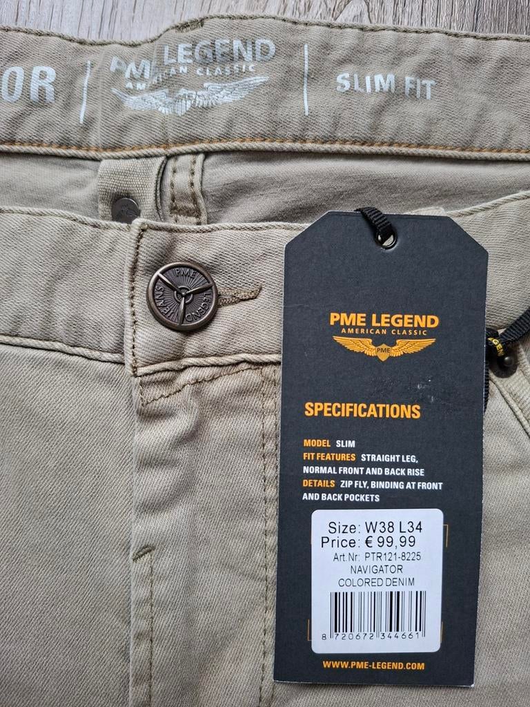 PME LEGEND Navigator slimfit jeans W38 L34 3 voor €149,95, W36 - W38 (confectie 52/54), Nieuw, Ophalen of Verzenden, Grijs
