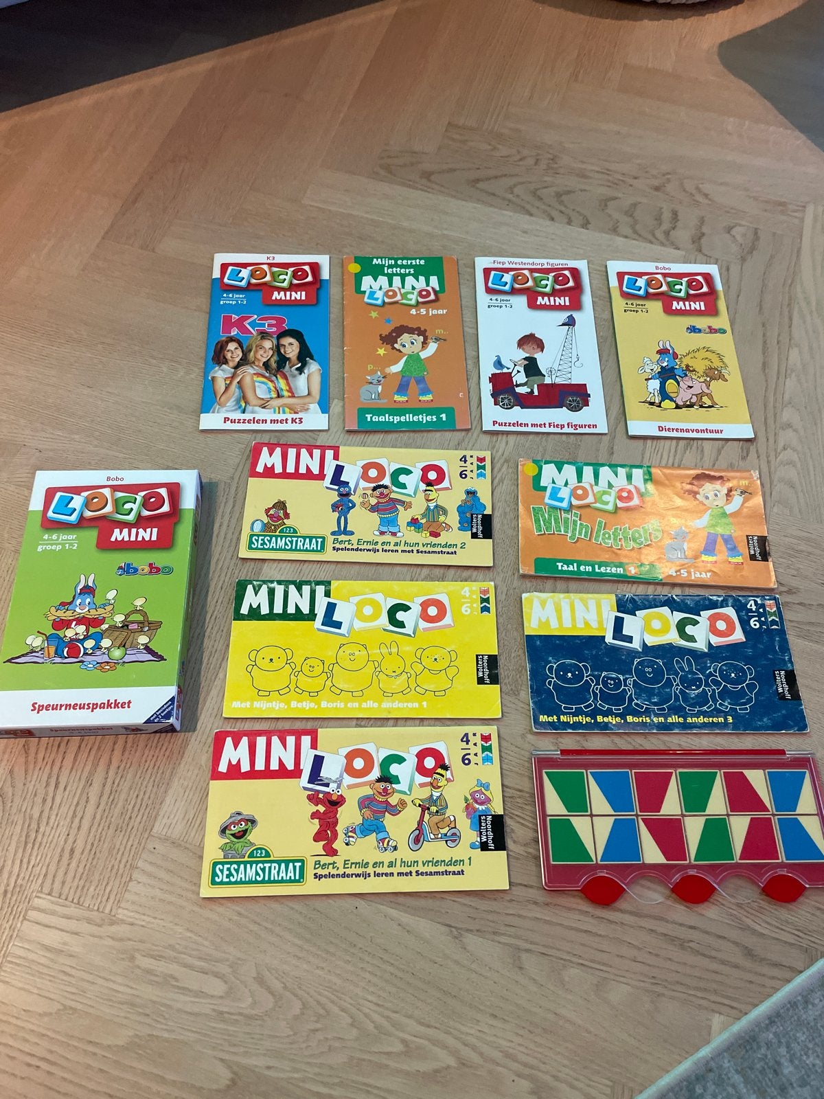 Grote collectie Mini Loco en Loco Mini spellen, Ophalen of Verzenden, Gebruikt, Puzzelen