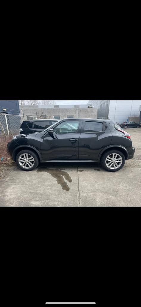 Nissan Juke 1.6L 117pk CVT 2WD 2015 Zwart, Auto's, Nissan, 4 cilinders, Bedrijf, SUV of Terreinwagen, 117 pk