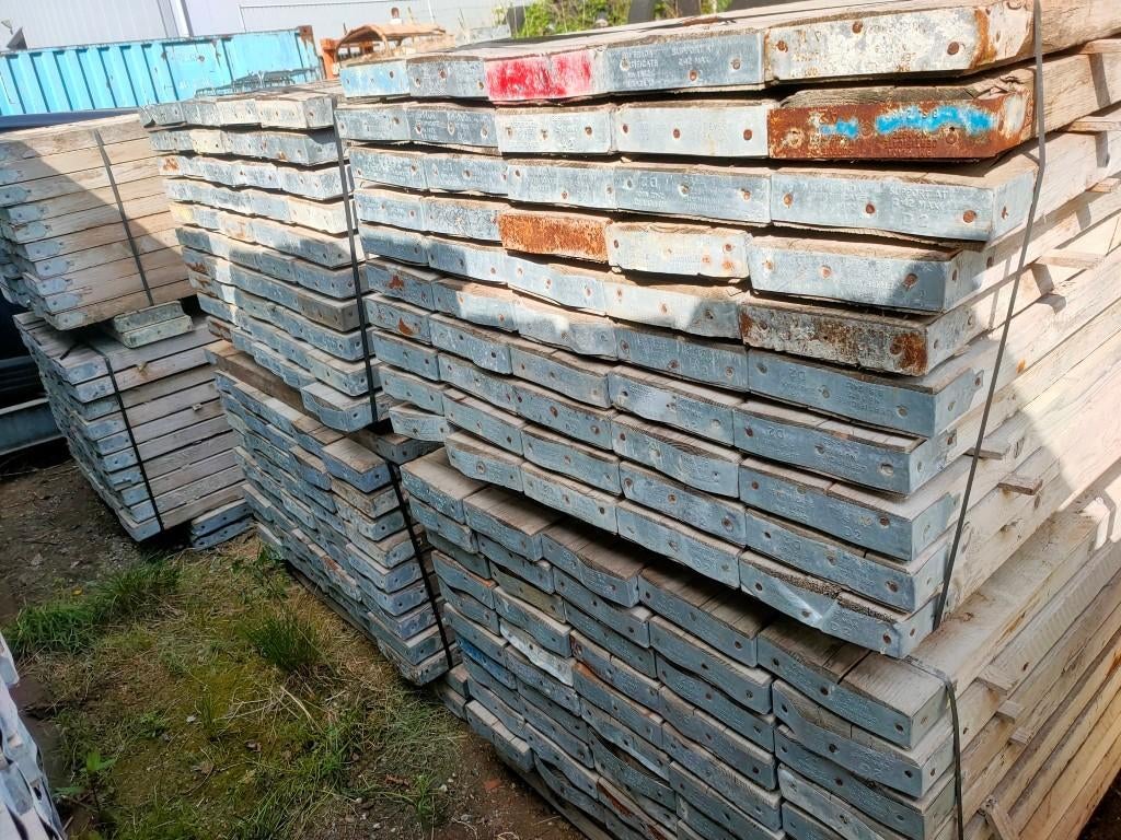 steigerhout / steigerplanken +/- 6 cm dik, Doe-het-zelf en Verbouw, Hout en Planken, Ophalen, Gebruikt, Plank, Steigerhout