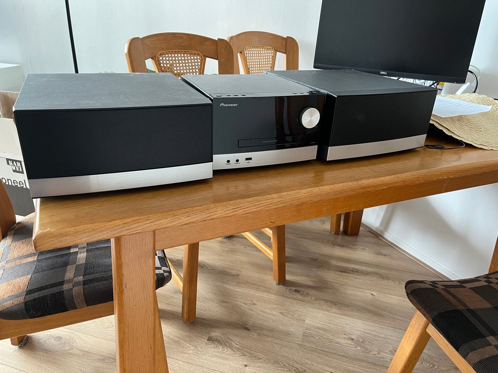 Pioneer stereo met CD-speler en speakers, Gebruikt, Ophalen of Verzenden, Pioneer, Microset
