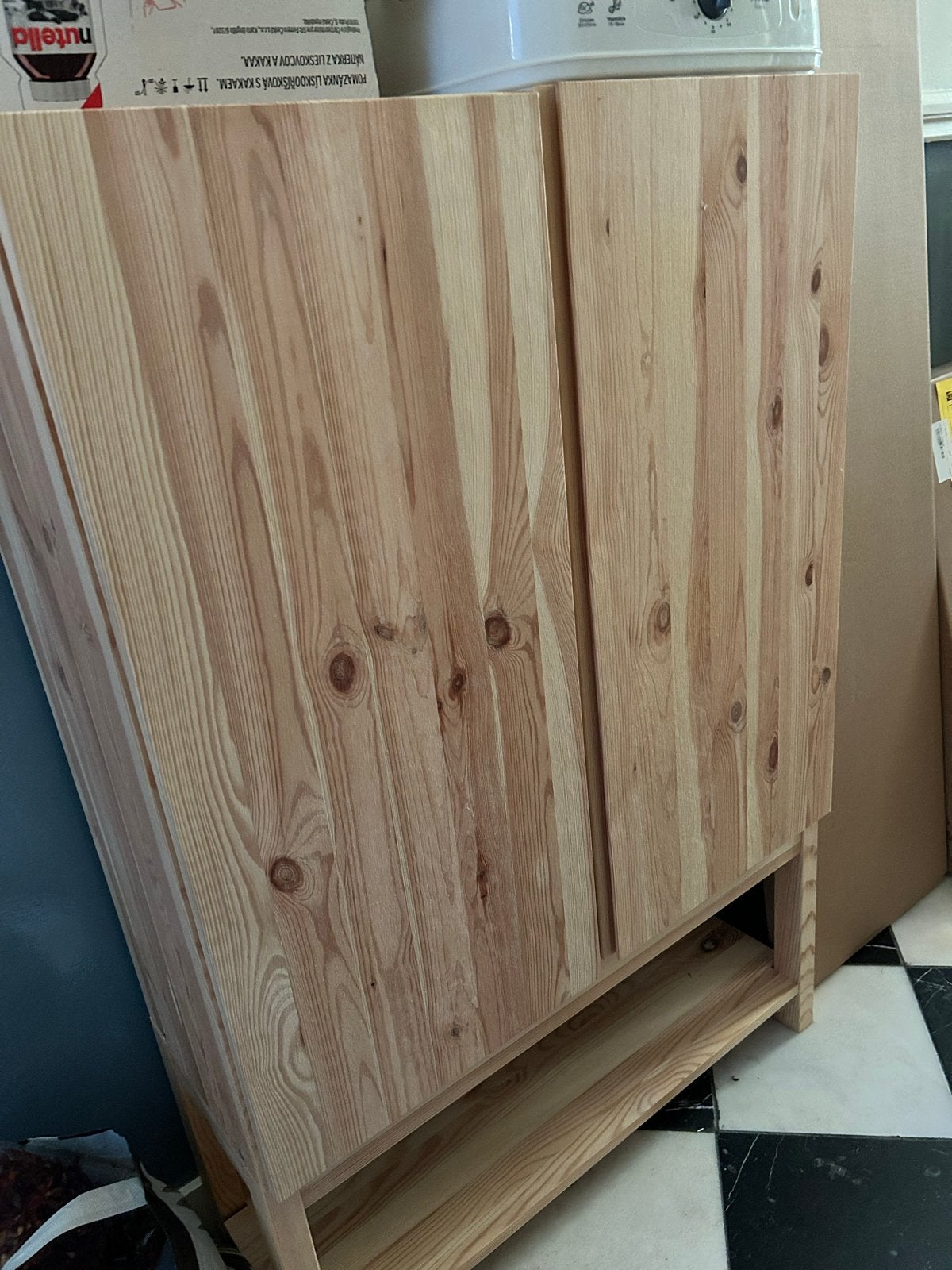 IKEA Ivar Kastunit Grenenhout - Praktisch & Stijlvol, Ophalen, Gebruikt, 100 tot 150 cm, 50 tot 100 cm