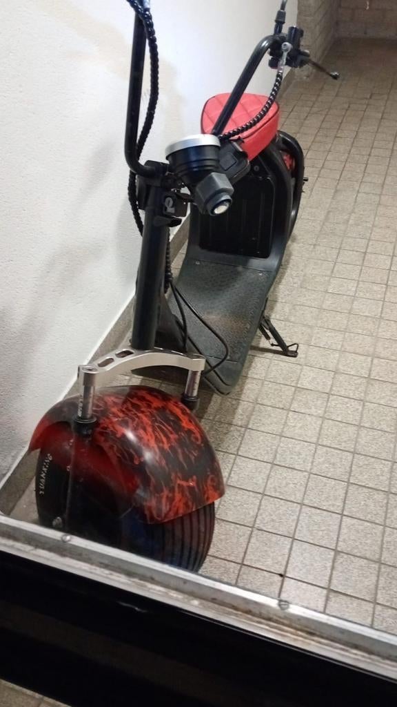 Elektrische scooter met blauw kenteken, Ophalen of Verzenden, Gebruikt, Elektrisch