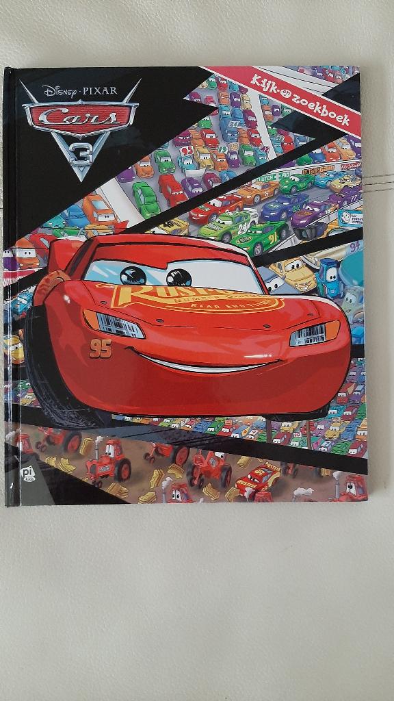 Cars - Kijk en Zoekboek (Disney Pixar), Boeken, Fictie algemeen, Jongen of Meisje, Ophalen of Verzenden, Voorleesboek