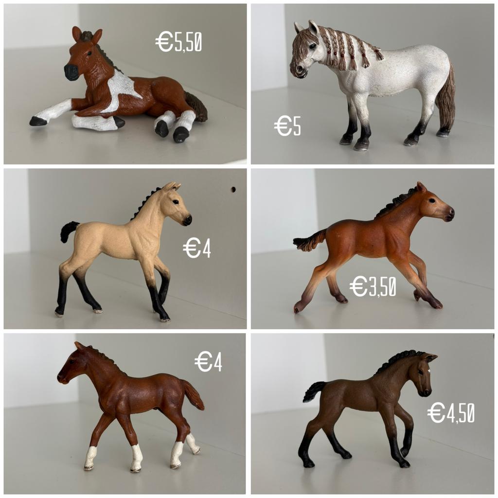 Schleich paarden, dieren en poppetjes, Verzamelen, Dierenverzamelingen, Ophalen of Verzenden, Zo goed als nieuw, Paard, Beeldje of Figuurtje