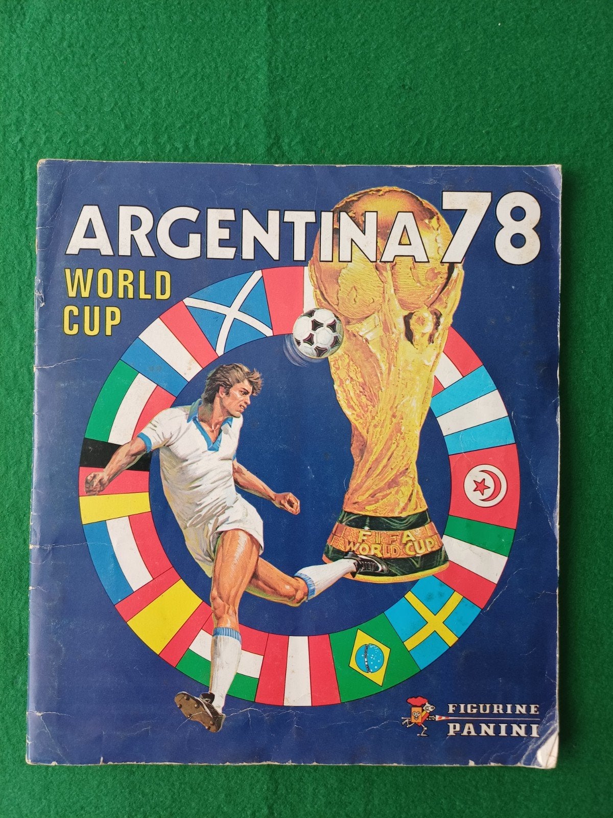 Panini Argentinië 78 voetbalalbum (niet compleet), Ophalen of Verzenden, Gebruikt, Buitenlandse clubs, Boek of Tijdschrift