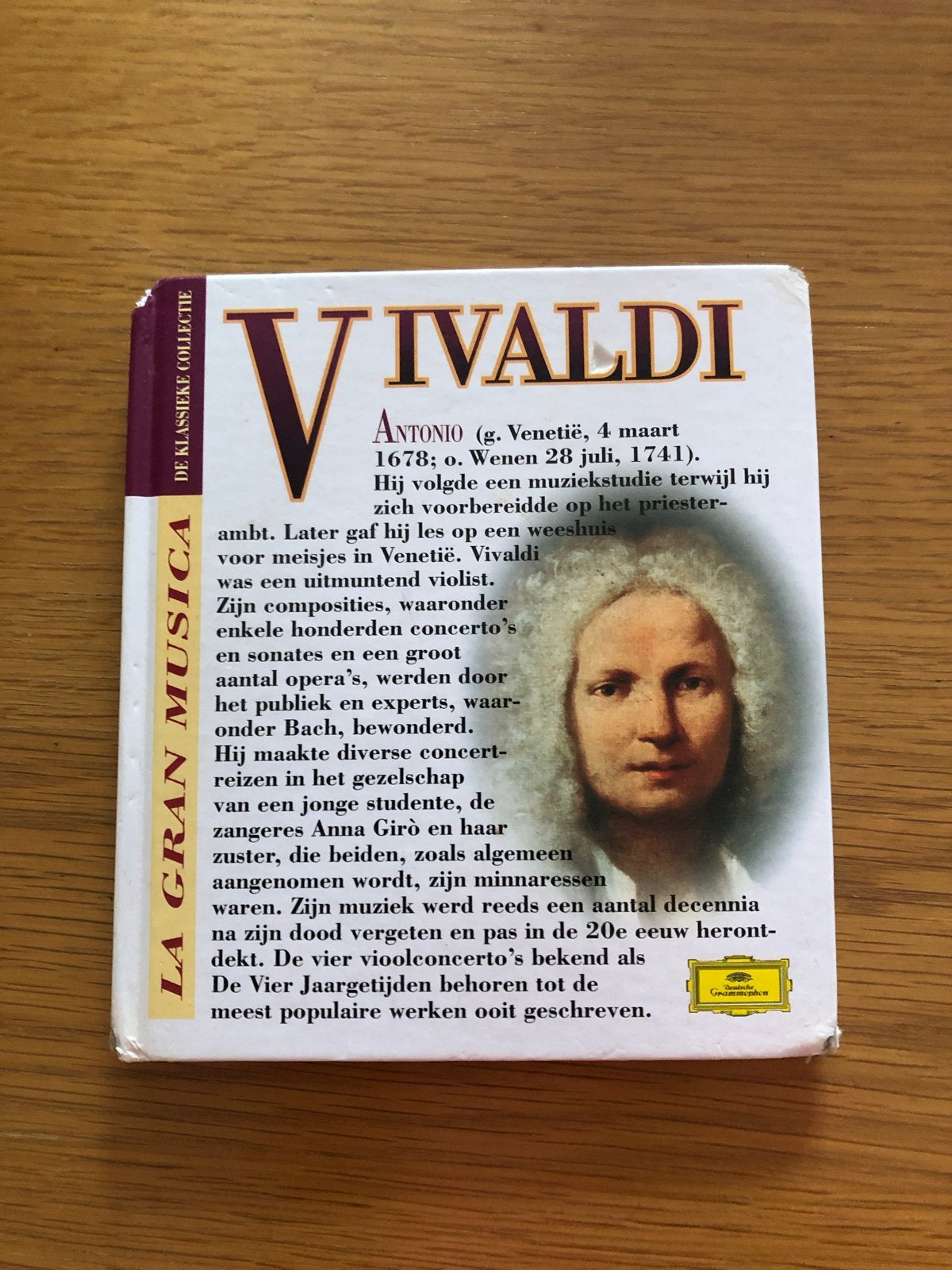 Vivaldi - De Vier Jaargetijden (CD), Gebruikt, Ophalen of Verzenden, Vivaldi, Inclusief boekje