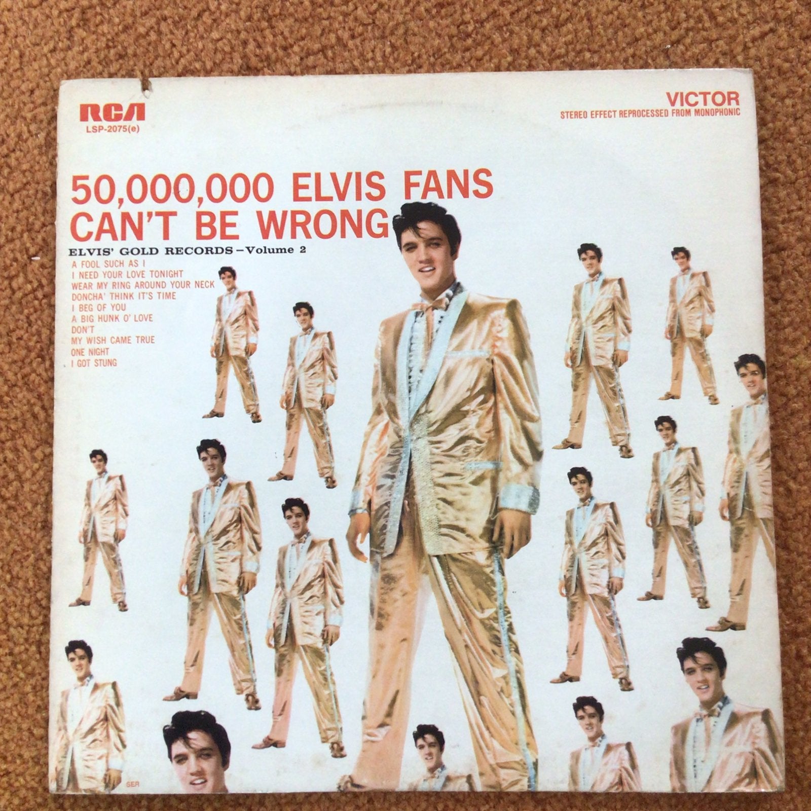 Lp - Elvis Presley - Gold Records Vol. 2, Ophalen of Verzenden, Zo goed als nieuw, LP