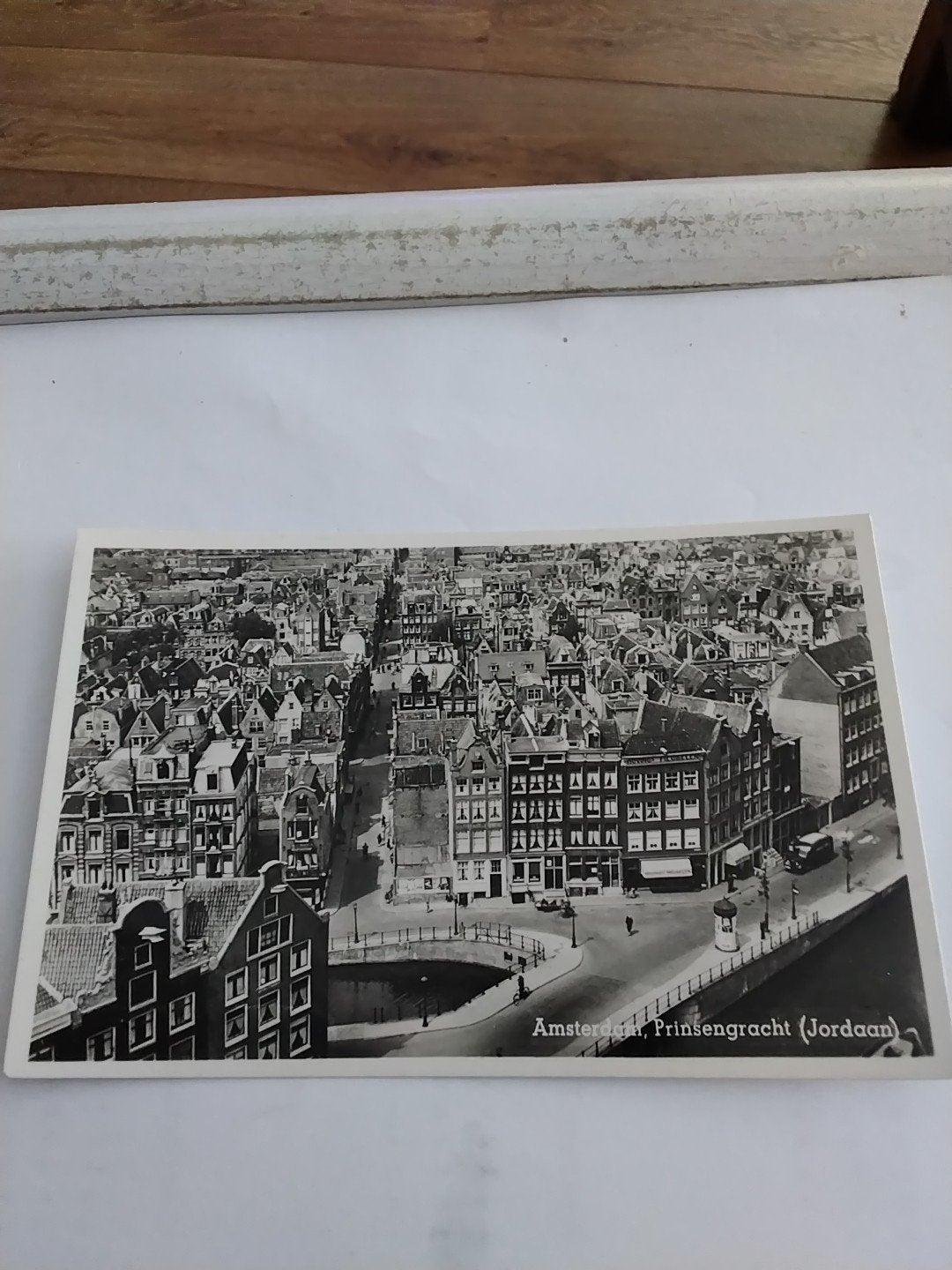 Oude Ansichtkaart Amsterdam Prinsengracht (Jordaan), Ophalen of Verzenden, 1940 tot 1960, Ongelopen, Noord-Holland