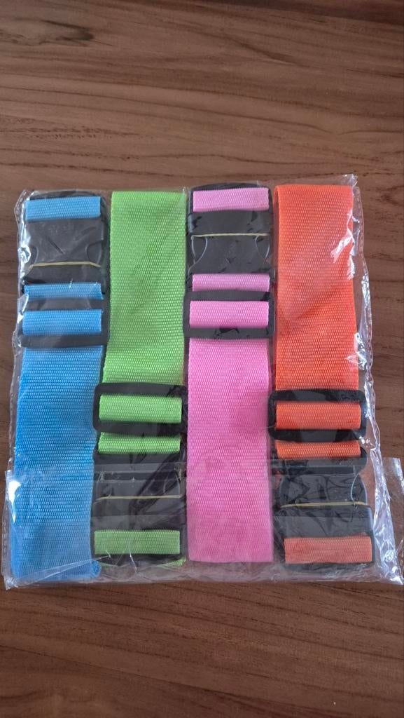 Set koffer riemen, Hard kunststof, Nieuw, Minder dan 50 cm, Ophalen of Verzenden