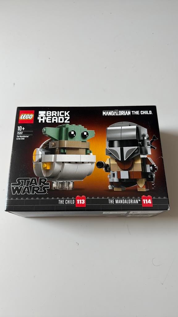 Lego 75317 Brick Headz Star wars The child &The Mandalorian, Kinderen en Baby's, Speelgoed | Duplo en Lego, Star Wars, Lego, Nieuw